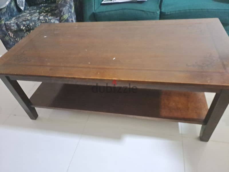 Wooden Brown Tea Table For Sale @ 15 Rials 0