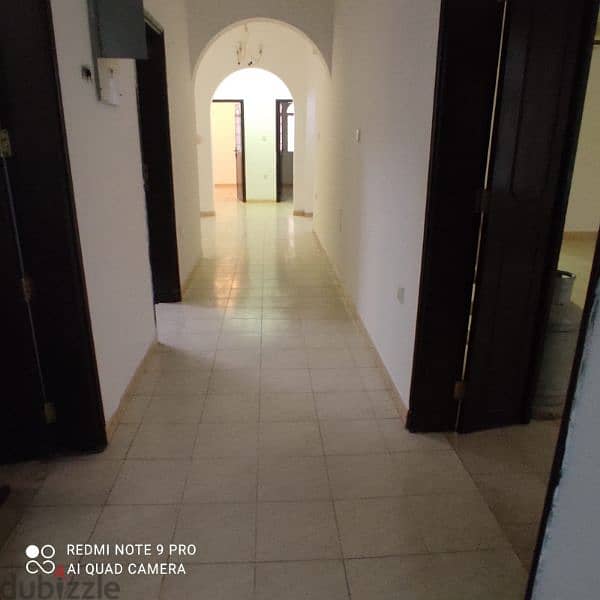 "Avilbale flat for rent AL Khoud for family only * 11