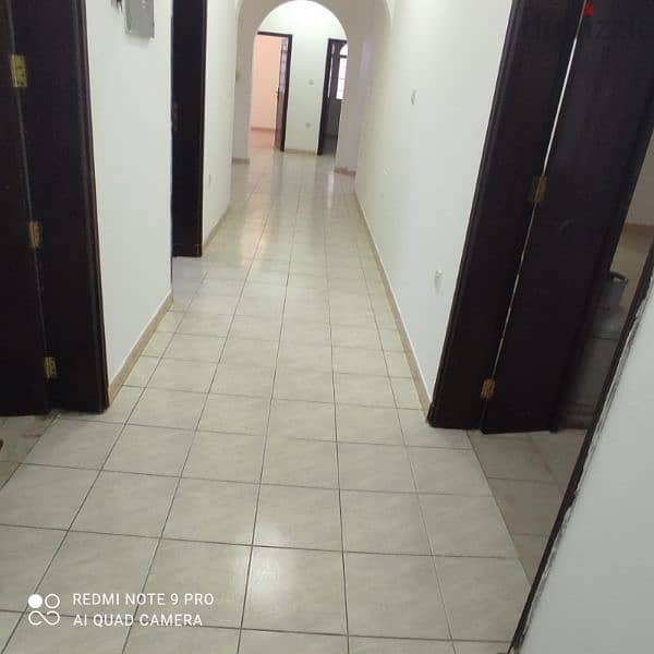 "Avilbale flat for rent AL Khoud for family only * 12