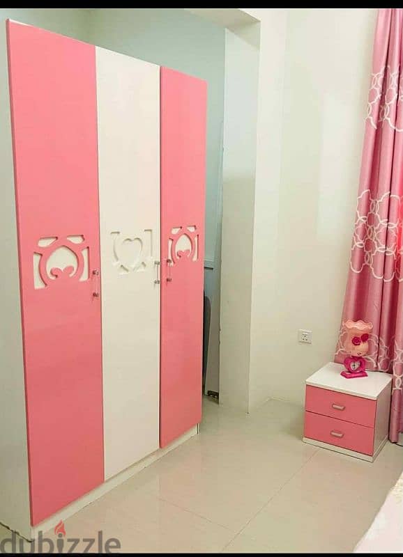 Urgent sale Pink kid's bedroom set 2