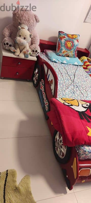 cars kids bed room set