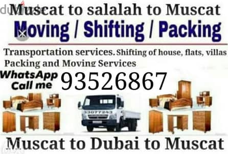 Muscat Movers House shifting office Villa store transport service all