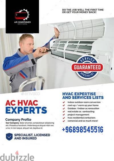 all types Air conditioners auto washing machine refrigerator Service