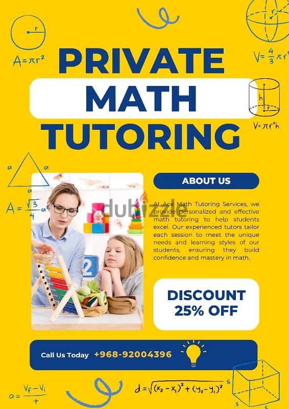 Mathematics coaching available for all grades 3