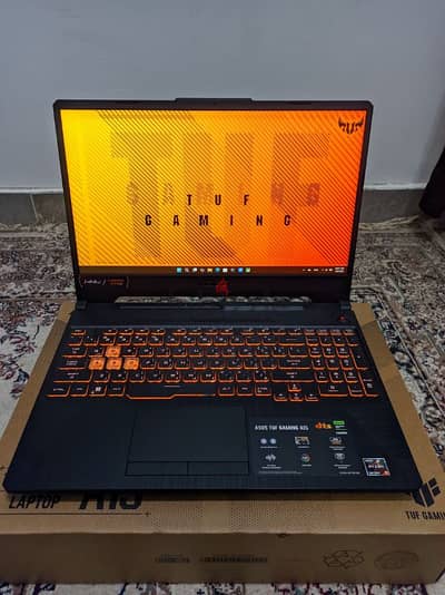 لابتوب جيمنج وشغل من شركة ASUS بكارت RTX 3050 4GB معالج Ryzen 5 7535HS