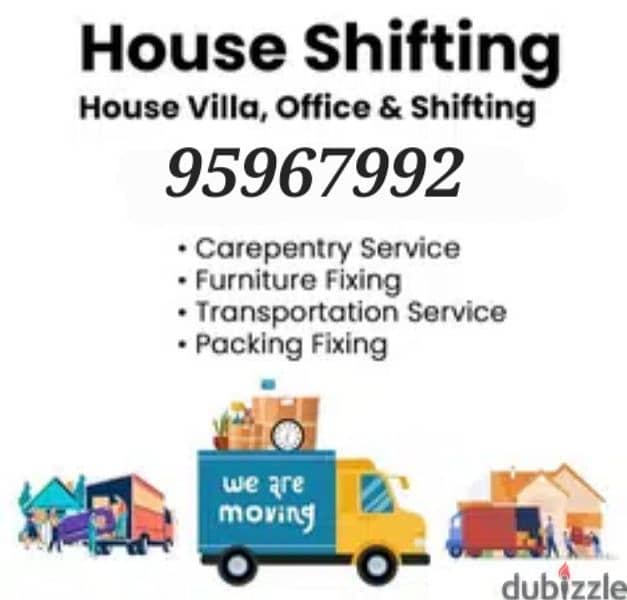 House shiffting office shiffting furniture fixing transport 0