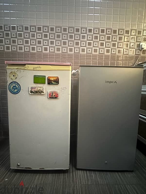 Fridge for sale Samsung and Impex 2