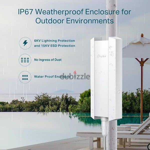 TP-Link EAP610-Outdoor access Point Omada True WiFi6 AX1800 1