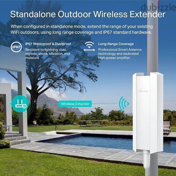 TP-Link EAP610-Outdoor access Point Omada True WiFi6 AX1800 2