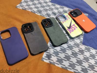 I PHONE 14 covers (5 pc)