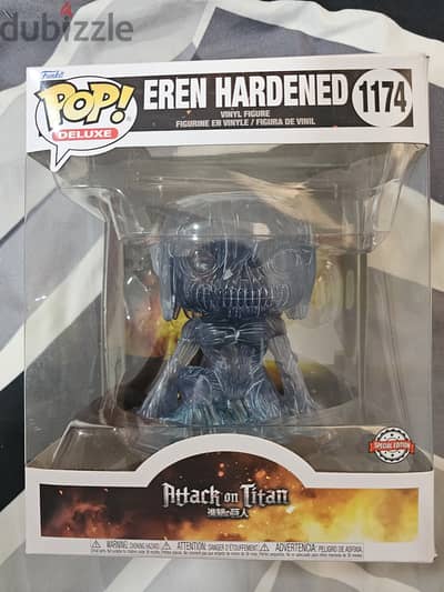 Eren Hardened ATTACK ON TITAN Funko POP DELUXE