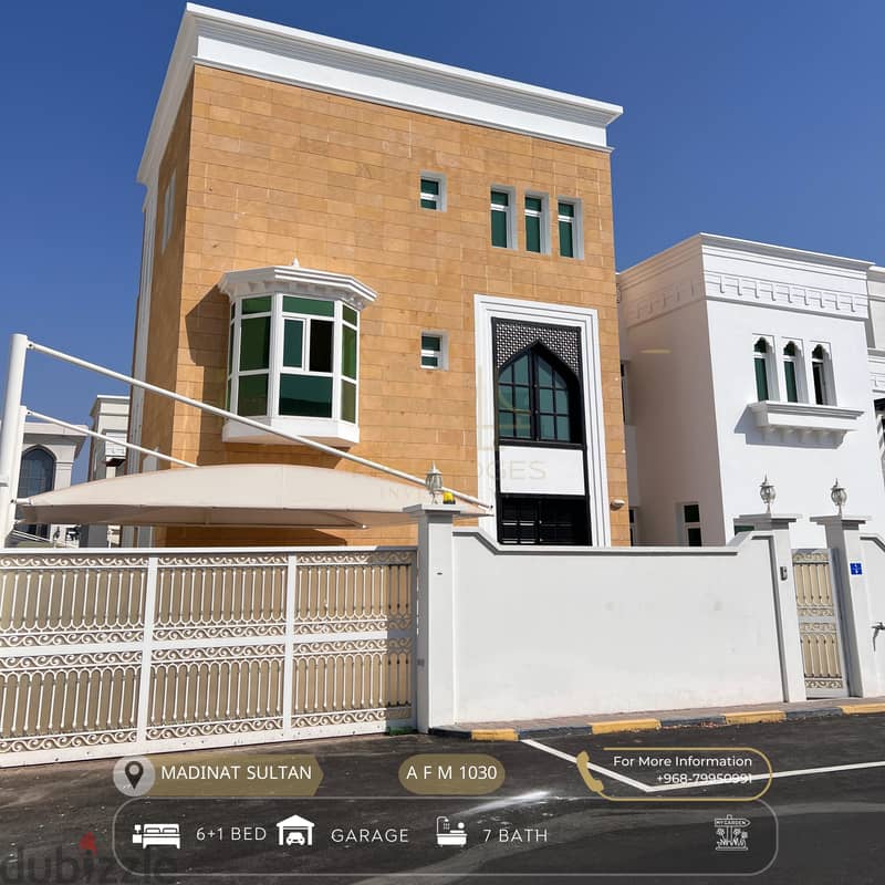 Residential 4+1 BR Villa for Rent in Madinat Al Sultan Qaboos 0