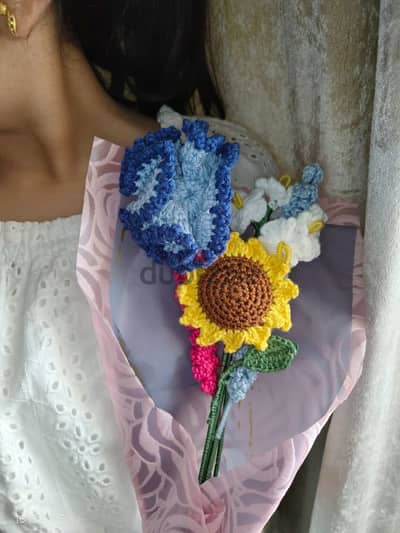 Beautiful handmade Crochet Bouquet