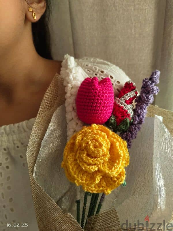 Beautiful handmade Crochet Bouquet 1