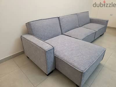 L-shaped sofa