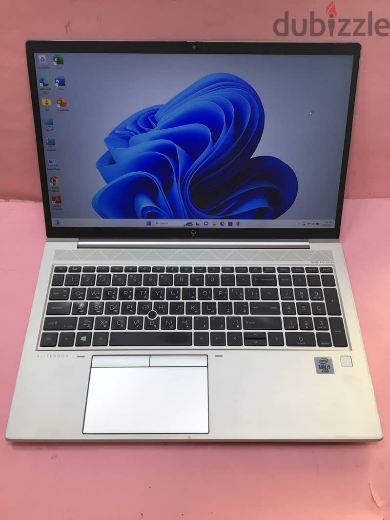 10th gen hp elitebook 850 core i5 16gb ram 512gb ssd 15-6 inch screen 0