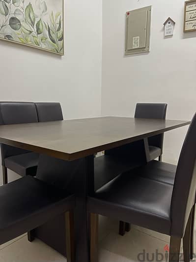 6 seater Dining Table (wooden)