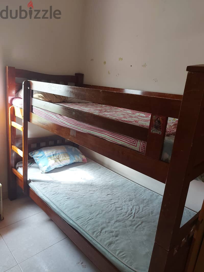 BUNK BED WOODEN 2