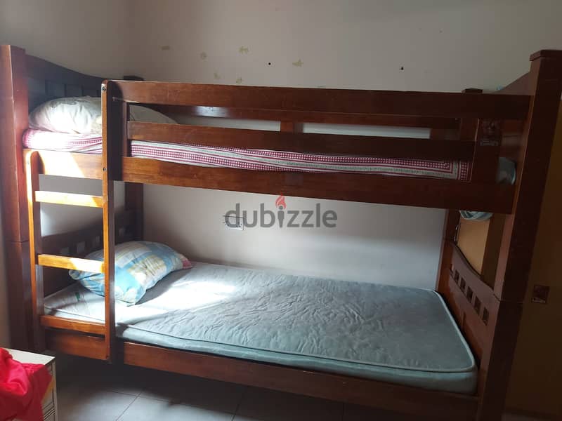 BUNK BED WOODEN 3