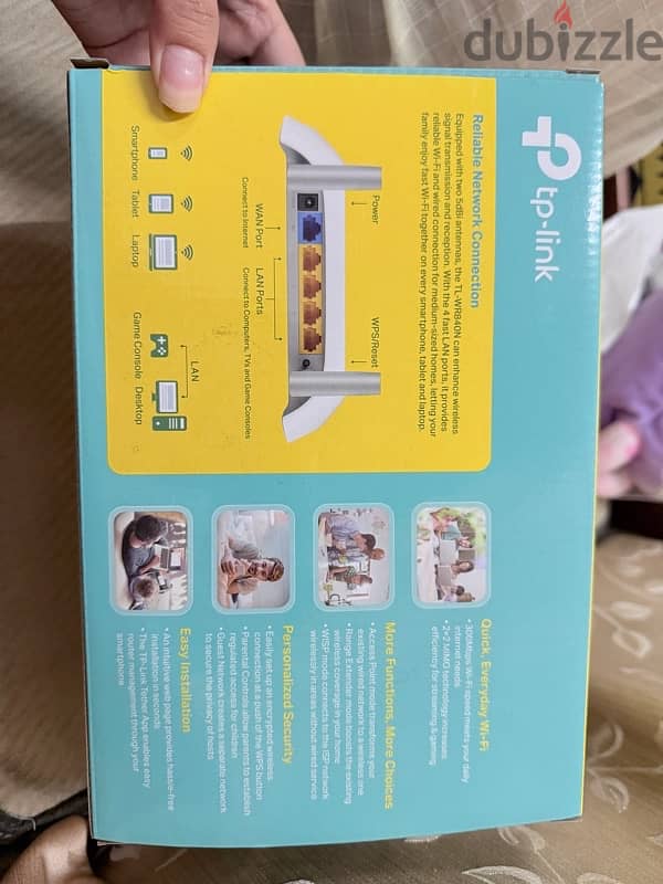 tp-link 300Mbps wireless N Router [ TL-WR840N ] 4in1 1