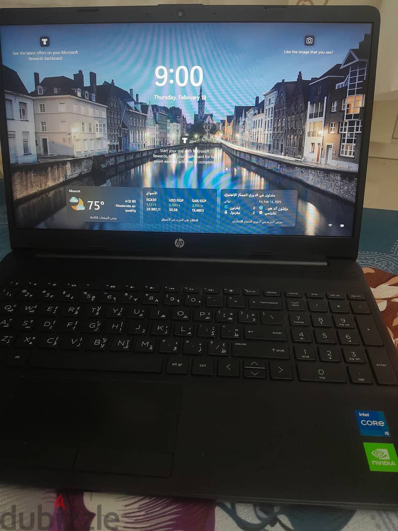 HP Laptop 15, Core i5, 11th generation, 15.6 HD screen, 8GB RAM 1