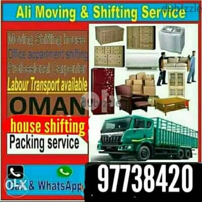 muscat furniture house shiftingg low price