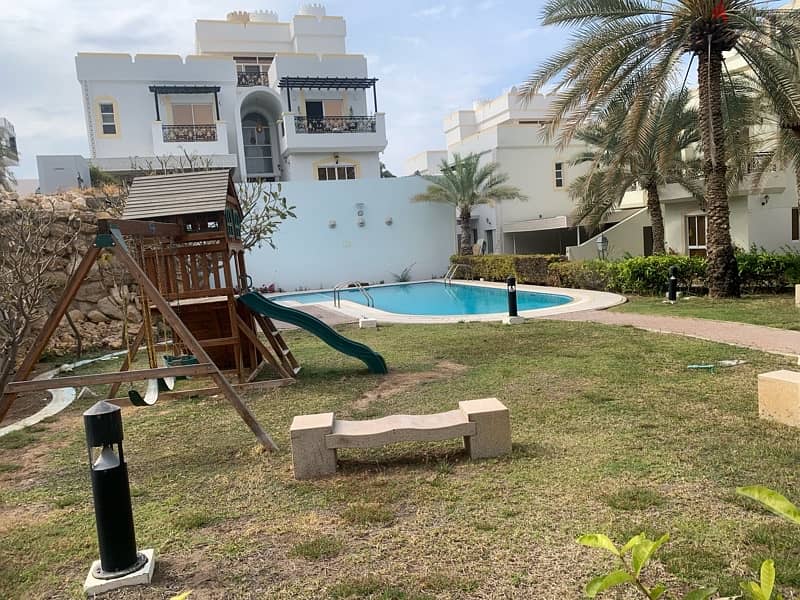 highly recommended 4+1 BR with shared pool  at madinnat Al Illam 2