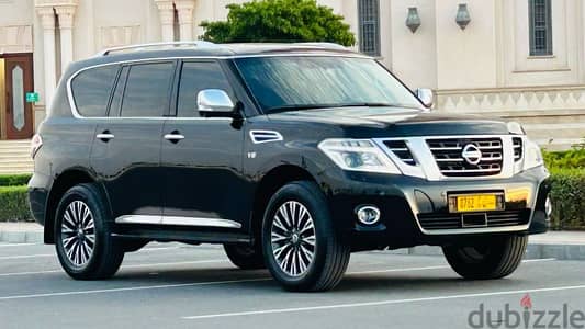 Nissan Patrol 2015 v8 platinum gcc oman