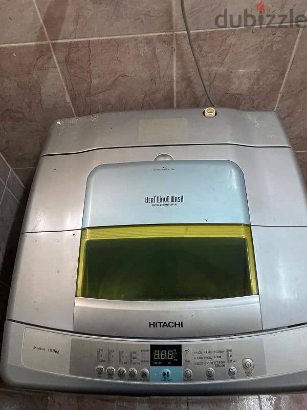 Hitachi washing machine 18kg 4