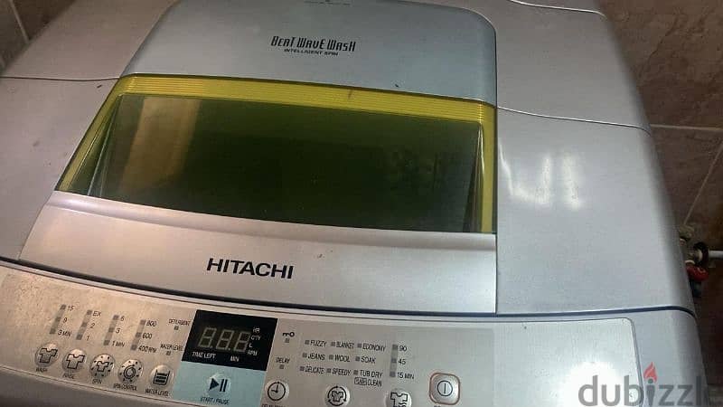 Hitachi washing machine 18kg 8