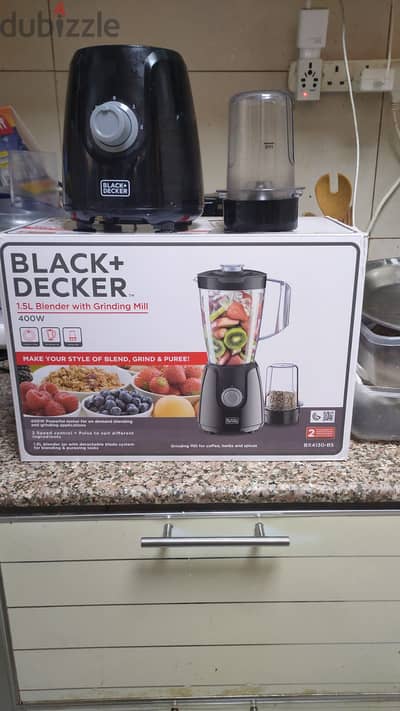 Black & decker Blender + Grinder and Tefal Coffee Machine