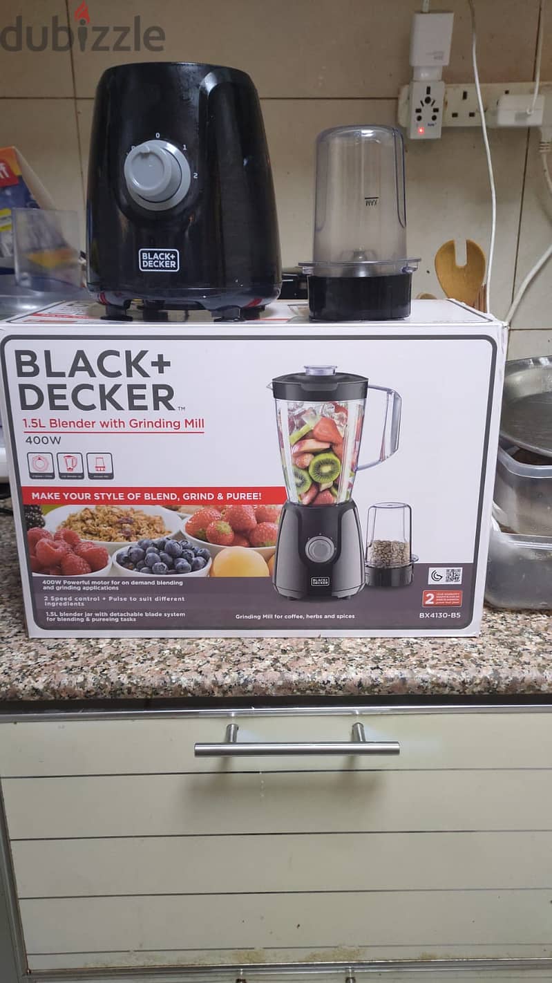 Black & decker Blender + Grinder and Tefal Coffee Machine 0