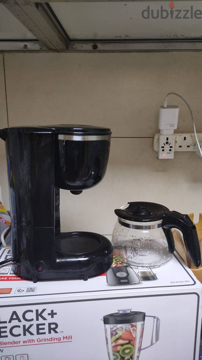 Black & decker Blender + Grinder and Tefal Coffee Machine 1