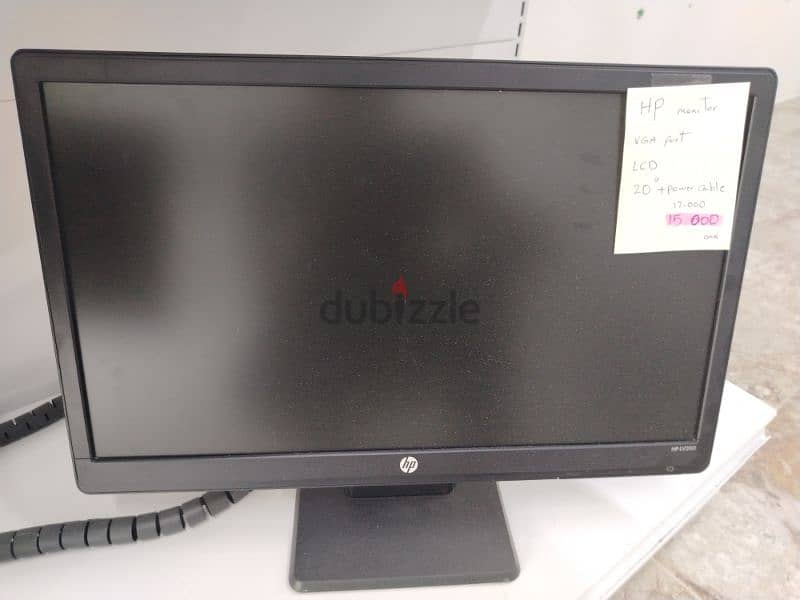 Monitor Dell and Hp 4