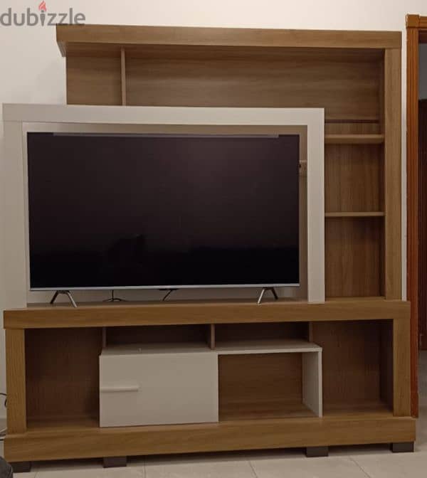 Modern wooden TV Stand 193×180cm for sale in goo condition 0