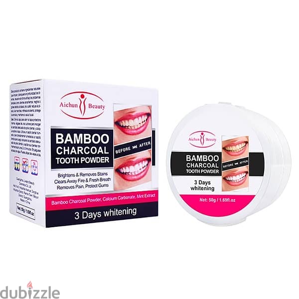 Aichun Beauty Bamboo Chaffoal Tooth Powder 1