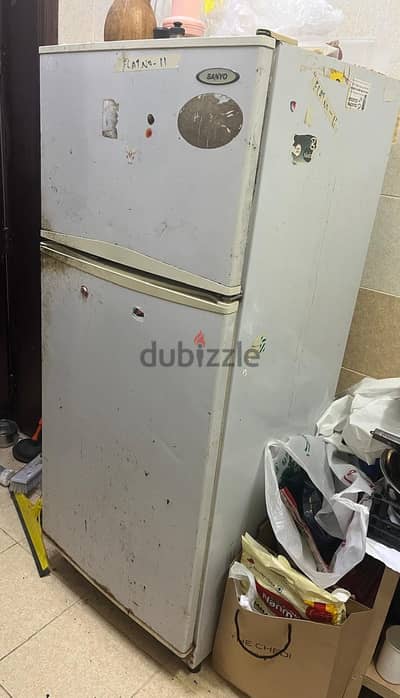 Double Door Fridge  - Sanyo