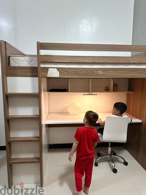 Wooden Cabinets ,Kids bed and Water dispenser with ice maker 5