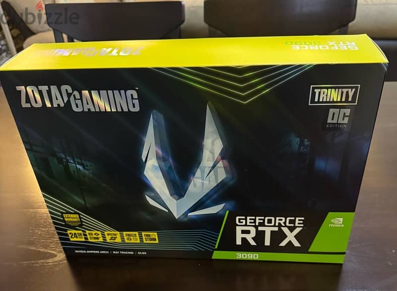 Zotac Gaming Geforce RTX3090 Trinity OC للبيع للجادين فقط 1