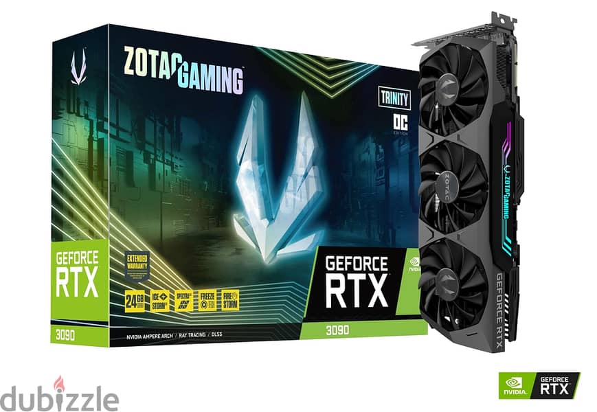 Zotac Gaming Geforce RTX3090 Trinity OC للبيع للجادين فقط 5