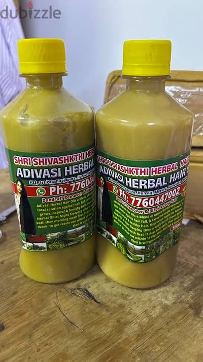 Adivasi Herbal hair oil