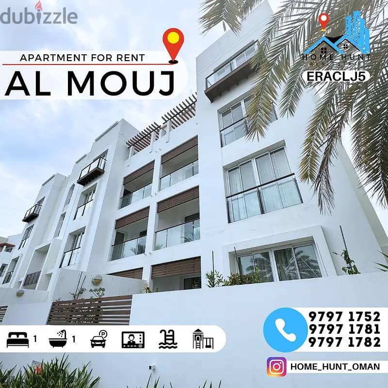 AL MOUJ | WONDERFUL 1BHK GROUND FLOOR APARTMENT FOR RENT 0