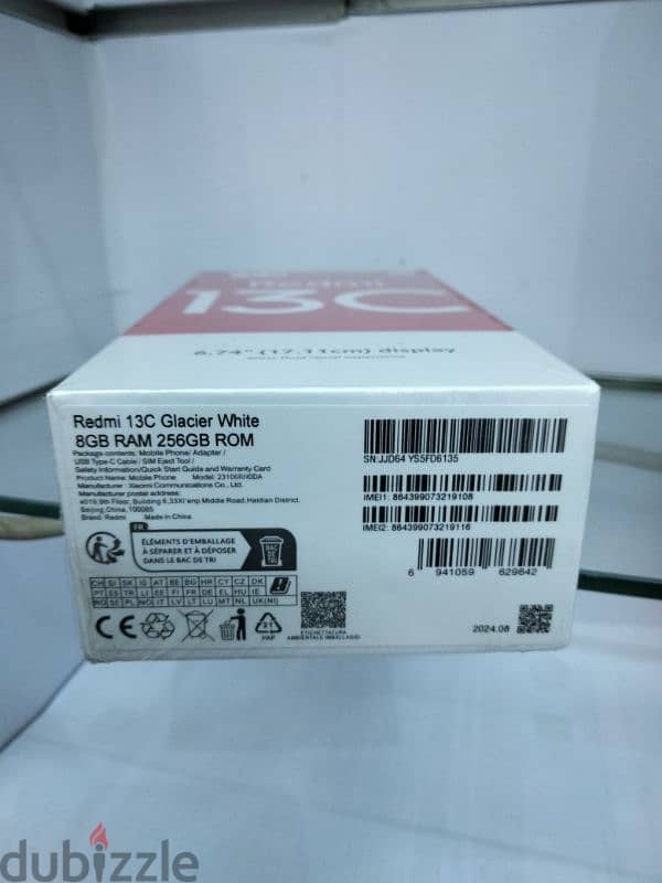 Redmi 13C 256/8GB Glacier White 3