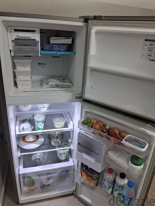 Samsung double door refrigerator in mint condition for sale 1