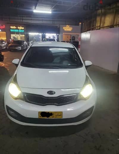 Kia Rio 2013 available on rent