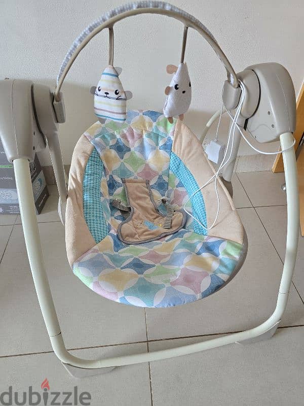 automatic portable baby swing 1