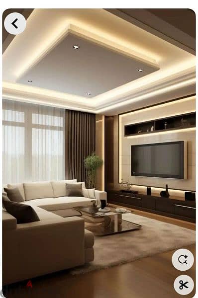 all type of gypsum ceiling and interior designing