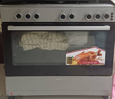 Gas burner(stove) with griller oven