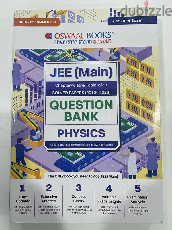 OSWAAL BOOKS JEE (MAIN) QUESTION BANK 1