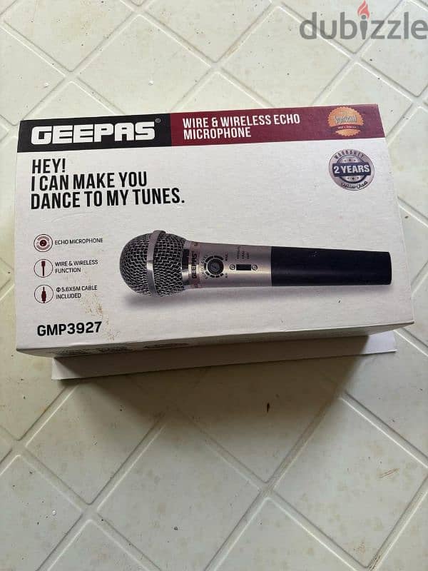 Geepas microphone for sale 0